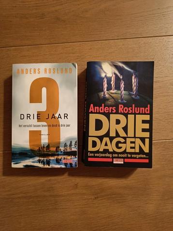 Anders Roslund - Drie Jaar & Drie Dagen beschikbaar voor biedingen