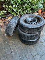 Set Michelin winterbanden met velg - 196/60R16, Ophalen, Gebruikt, 16 inch, Banden en Velgen