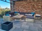 Steigerhout Hoekbank/Loungeset Lima. Lente kortingen!, Steigerhout, Ophalen of Verzenden, Zo goed als nieuw, Stoel
