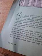 Goliath Express 1100 sheet - 1959, Ophalen of Verzenden, Gelezen, Overige merken