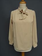 MADE IN ITALY maat S, zandkleur "zakelijke" blouse., Kleding | Dames, Blouses en Tunieken, Maat 38/40 (M), Made in Italy, Beige