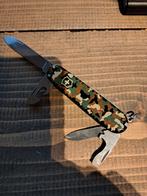 Victorinox Spartan camo mes zakmes zgan, Caravans en Kamperen, Ophalen of Verzenden, Zo goed als nieuw
