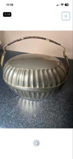 Vintage Hollandse Broodtrommel met Handvat, Ophalen of Verzenden