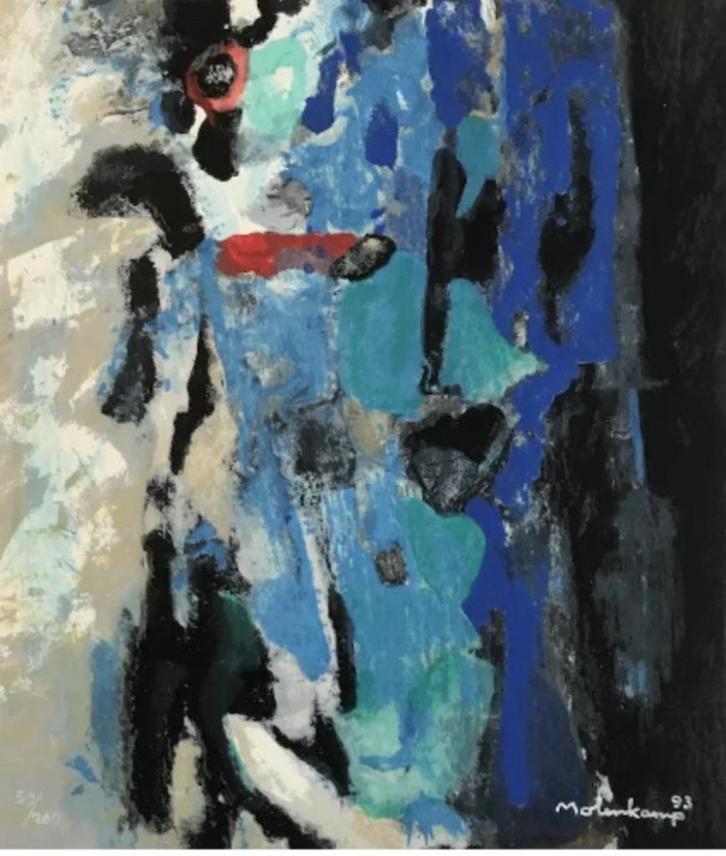 3 zeefdrukken Nico Molenkamp + bijzondere uitgave Signatuur, Antiek en Kunst, Kunst | Litho's en Zeefdrukken, Ophalen