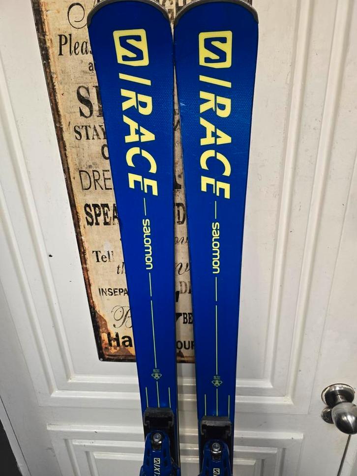 175cm SALOMON S RACE GS RUSH  RC TI2 SONS OF BLAST BEST SKI, Sport en Fitness, Skiën en Langlaufen, Zo goed als nieuw, Ski's, Skiën