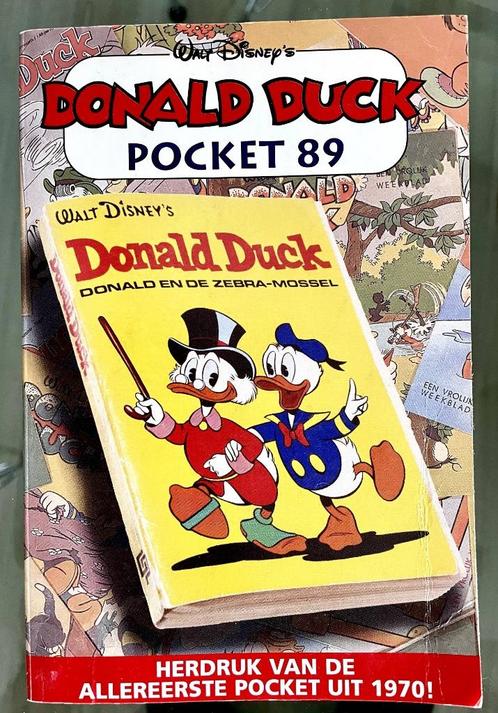 Herdruk van de zeldzame Donald Duck 'Oerpocket' uit 1970, Boeken, Stripboeken, Zo goed als nieuw, Eén stripboek, Ophalen of Verzenden
