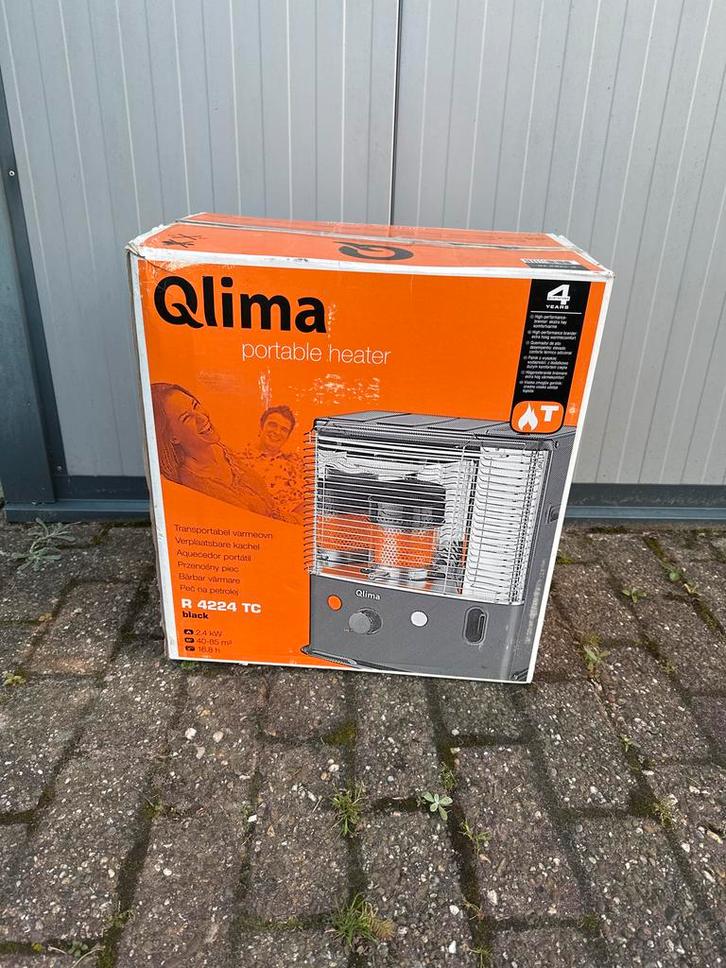 Qlima Petroleumkachel R 4224 TC - Nieuw in doos, Huis en Inrichting, Kachels, Nieuw, Vrijstaand, Petroleumkachel, Overige brandstoffen
