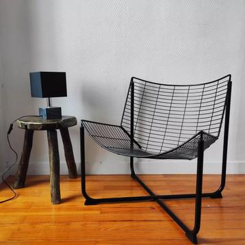 SKÅLBODA  metalen draadstoel Fauteuil, zwart beschikbaar voor biedingen