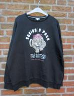 Nieuwe Only sweater met panter print maat L, Only, Zwart, Maat 42/44 (L), Nieuw