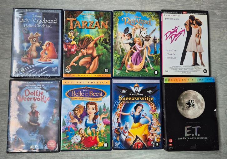Verschillende dvd's, Cd's en Dvd's, Dvd's | Tekenfilms en Animatie, Zo goed als nieuw, Alle leeftijden, Ophalen