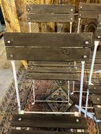 Franse bistrostoelen, tuinstoelen inklapbaar, Antiek en Kunst, Ophalen