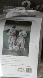 [NIEUW] XXL Funny Pussycat grijs haakpakket, Hobby en Vrije tijd, Breien en Haken, Ophalen of Verzenden, Nieuw, Haken