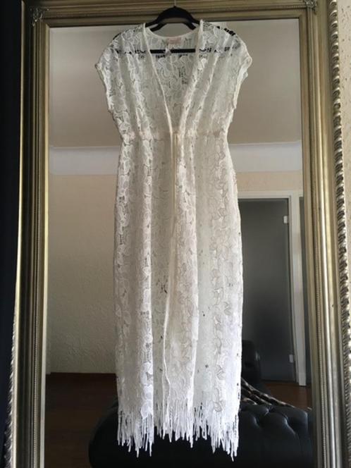 MARCEL OSTERTAG' UNIEK ITEM..LANGE WITTE TUNIEK IN XL NIEUW!, Kleding | Dames, Blouses en Tunieken, Nieuw, Maat 46/48 (XL) of groter