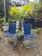 Tuinstoelen inklapbaar 2x, Tuin en Terras, Tuinstoelen, Ophalen of Verzenden