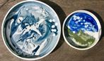 2 KERAMIEK SCHALEN KUNST DENEMARKEN, Antiek en Kunst, Kunst | Designobjecten, Ophalen of Verzenden