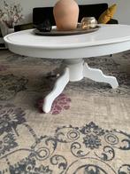Witte Salontafel - Net Geverfd!, Huis en Inrichting, Tafels | Eettafels, Ophalen, Rond, 50 tot 100 cm, Zo goed als nieuw