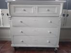 Grote brocante ladenkast, Huis en Inrichting, Kasten | Ladekasten, Ophalen, Zo goed als nieuw, 50 tot 75 cm