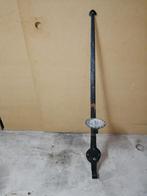 Grote zware wandkaarshouder, Huis en Inrichting, Woonaccessoires | Kandelaars en Kaarsen, Ophalen of Verzenden, Zwart, Metaal