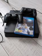 PlayStation 4 + 2 controllers + FIFA 18, Met 2 controllers, Ophalen of Verzenden, 500 GB, Zo goed als nieuw