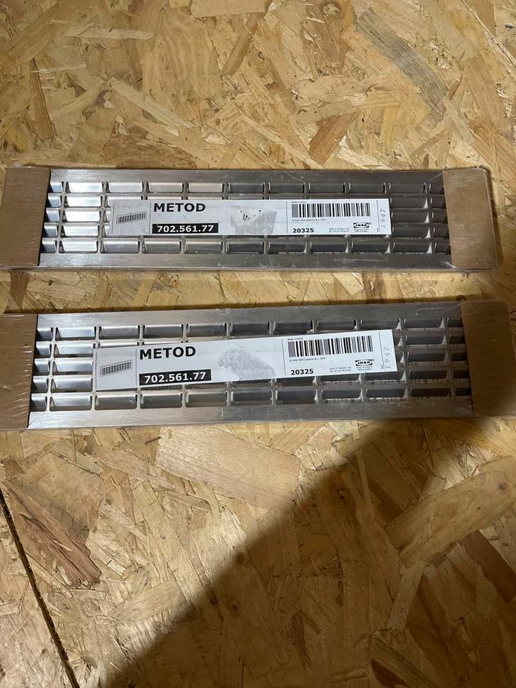 IKEA Metod ventilatierooster - 2 stuks, Huis en Inrichting, Keuken | Keukenelementen, Nieuw, Minder dan 100 cm, Minder dan 50 cm