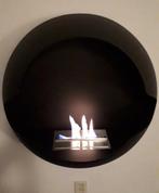 Vauni Cupola Stellar Black bio ethanol wandhaard, Huis en Inrichting, Ophalen, Zo goed als nieuw, Hangende haard, Overige soorten