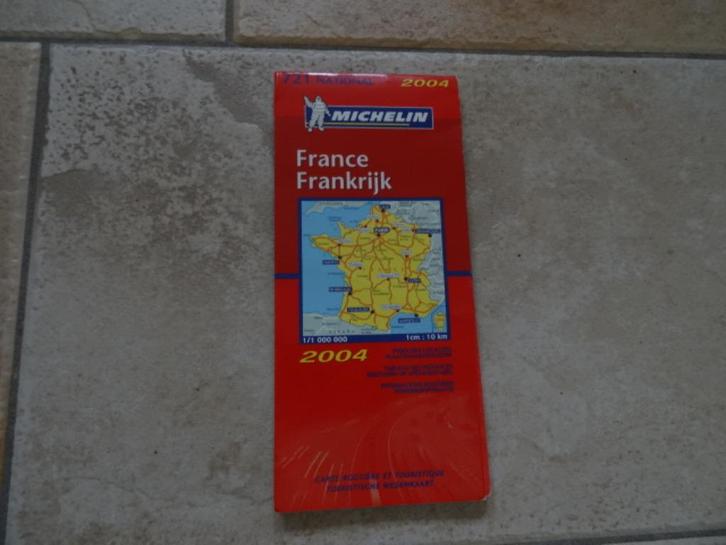 michelin wegenkaart 721 Frankrijk, Boeken, Atlassen en Landkaarten, Zo goed als nieuw, Landkaart, Frankrijk, 2000 tot heden, Ophalen of Verzenden