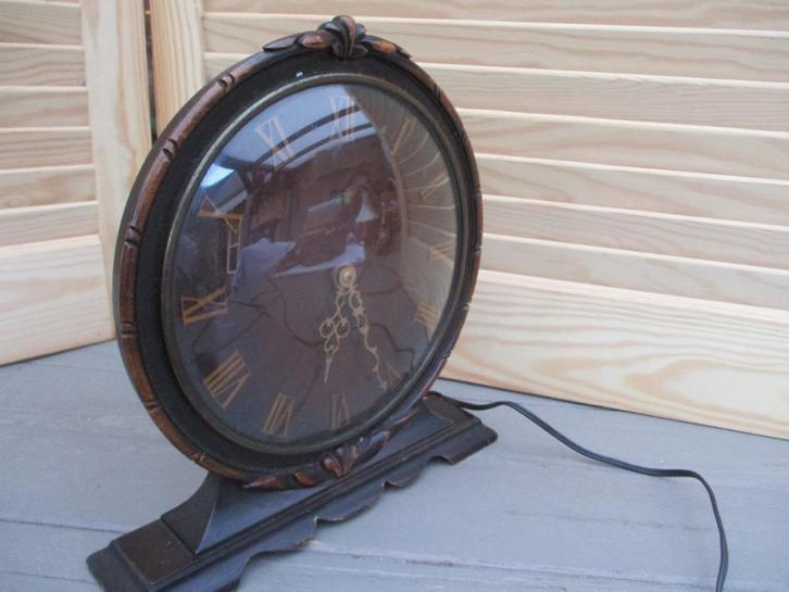 Vintage Houten klok met Bakeliet,v.a 35,00e, Antiek en Kunst, Antiek | Klokken, Ophalen of Verzenden