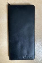 Opbergmap zwart kunstleer voor o.a. pasjes en visitekaartjes, Sieraden, Tassen en Uiterlijk, Portemonnees, Ophalen of Verzenden