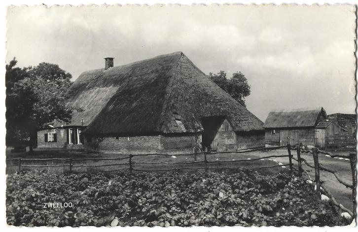 Zweeloo, Verzamelen, Ansichtkaarten | Nederland, Gelopen, Drenthe, 1960 tot 1980, Verzenden