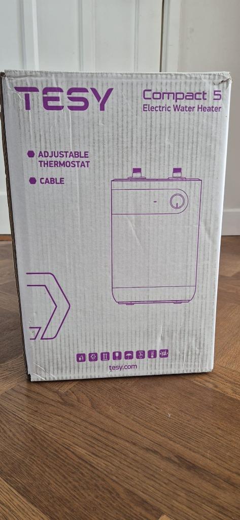 Tesy compact 5 elektrische boiler - nieuw in doos, Doe-het-zelf en Verbouw, Geisers en Boilers, Nieuw, Boiler, Minder dan 20 liter