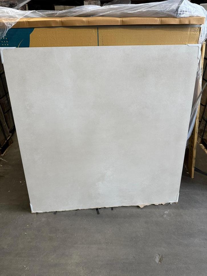 Aurélia Sand – 120x120 cm - Vloer- en Wand Tegel - Mat, Doe-het-zelf en Verbouw, Tegels, Nieuw, Vloertegels, Keramiek, 60 cm of meer