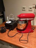 Kitchenaid keukenmachine, Witgoed en Apparatuur, Keukenmixers, 4 liter of meer, Ophalen of Verzenden, Zo goed als nieuw, 3 snelheden of meer