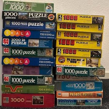 22 puzzels met oudere afbeeldingen! Partij puzzels beschikbaar voor biedingen