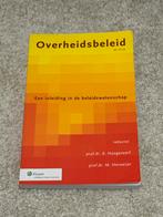 Overheidsbeleid, Ophalen of Verzenden, Zo goed als nieuw, Sociale wetenschap