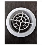 ventilatierooster nedco wit/rond/kunststof/diameter 125 mm, Doe-het-zelf en Verbouw, Ventilatie en Afzuiging, Ophalen of Verzenden