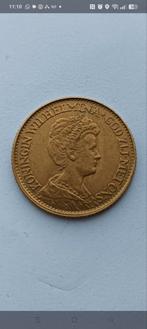 10 Gulden Wilhelmina 1912 - Gouden Munt, Postzegels en Munten, Ophalen of Verzenden