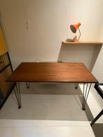 Vintage tafel / bureau (haarspeldpoten), Ophalen