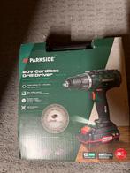 Parkside 20V Accu Boormachine - Nieuw in doos, Nieuw, Ophalen of Verzenden, Boor- en Schroefmachine, Minder dan 400 watt