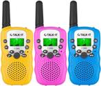 3x walkie talkie voor kinderen en volwassenen, Verzenden, Nieuw, Jongen of Meisje