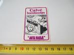 sticker CALVÉ borrelnootjes Jofel Nootje  BM359, Ophalen, Zo goed als nieuw