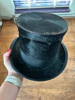 Vintage Zwarte Hoge Hoed - Lippits Magazyn, Antiek en Kunst, Ophalen, Heren