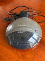 Wekkerradio Sony, Witgoed en Apparatuur, Wekkers, Ophalen of Verzenden, Gebruikt