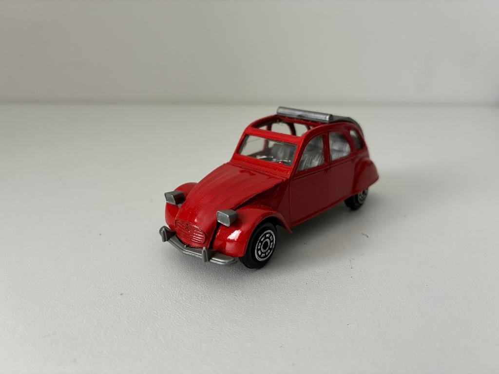 Norev Citroen 2cv6 lelijk eend, Hobby en Vrije tijd, Modelauto's | 1:43, Ophalen of Verzenden, Gebruikt, Auto, Norev