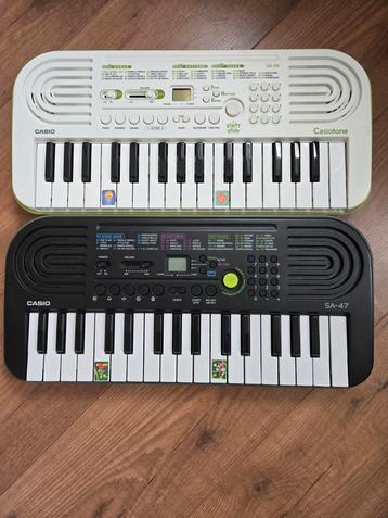 Tien Casio SA-47 & SA-50 Keyboards  beschikbaar voor biedingen