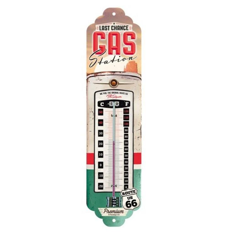 Retro thermometer Route 66, Huis en Inrichting, Woonaccessoires | Wanddecoraties, Nieuw, Ophalen of Verzenden