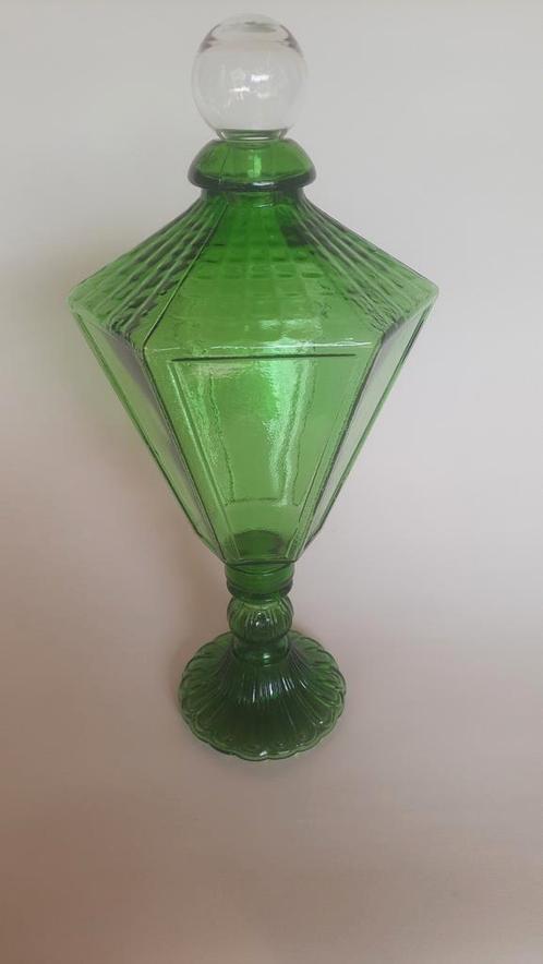 Wijnfles karaf Orvieto Nello Gori, lees de beschrijving, Antiek en Kunst, Antiek | Glas en Kristal, Ophalen of Verzenden