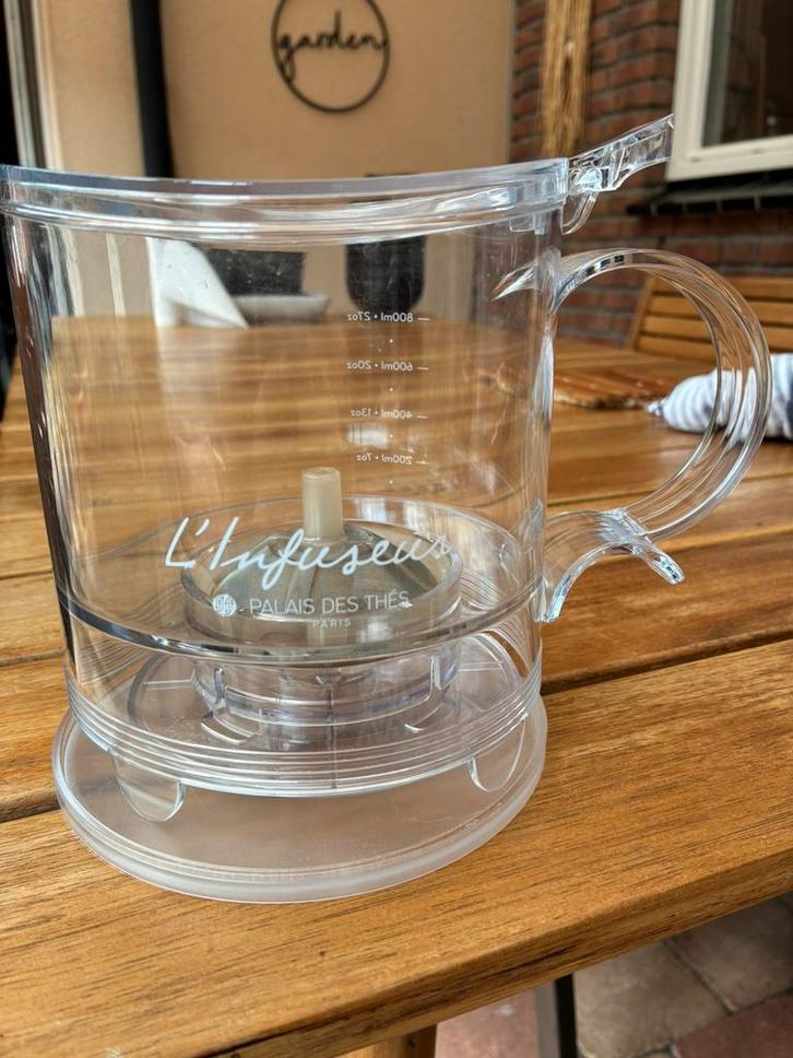 1 liter L’Infuseur Palais des Thés, theemaker, Handybrew., Huis en Inrichting, Woonaccessoires | Stolpen, Zo goed als nieuw, Ophalen