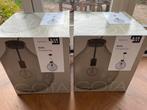 2 Karwei Gota Hanglampen - Zo goed als nieuw!, Huis en Inrichting, Lampen | Hanglampen, Ophalen, Zo goed als nieuw, Glas, Minder dan 50 cm