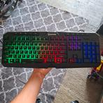 Battletron Toetsenbord en Muis - Gaming - LED Verlichting, Battle Ron, Ophalen of Verzenden, Zo goed als nieuw, Qwerty