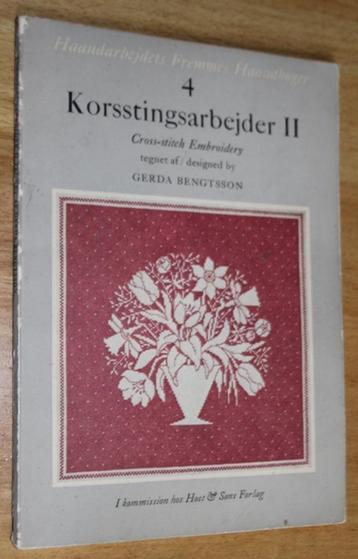 BENGTSSON-Cross-Stitch Embroidery KorsstingsarbejerII  90510 beschikbaar voor biedingen